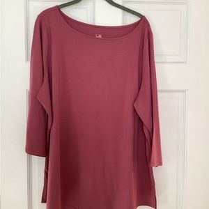 Set of three, 3/4 sleeve t-shirts from Belle by Kim Gravel